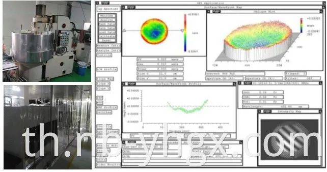 ปริซึมแก้วออปติคอล Bk7 คุณภาพสูง